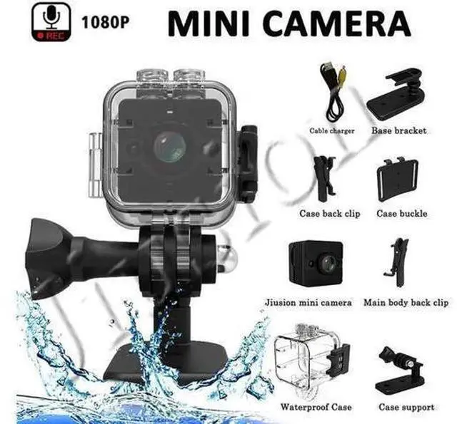 Alt view image 6 of 10 - Mini Camera HD Sport Action Gizli Kamera With Waterproof Shell Night Vision Motion Sensor Small Micro Camera Pocket Cam