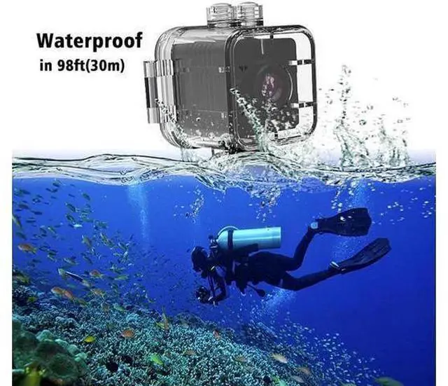 Alt view image 7 of 10 - Mini Camera HD Sport Action Gizli Kamera With Waterproof Shell Night Vision Motion Sensor Small Micro Camera Pocket Cam