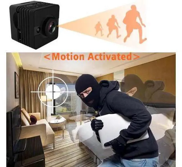 Alt view image 9 of 10 - Mini Camera HD Sport Action Gizli Kamera With Waterproof Shell Night Vision Motion Sensor Small Micro Camera Pocket Cam