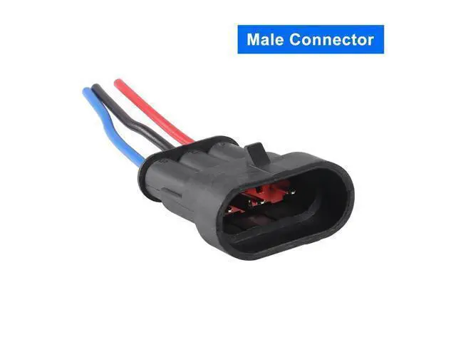 Alt view image 11 of 14 - anicorn 10 PACK 3 Pin Way Waterproof Electrical Wire Connector Plug Automotive Wire Connectors Plug with Wire AWG Marine for car Truck, Boat