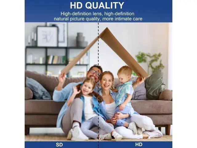 Alt view image 8 of 12 - 3 Pack Mini Security Camera, 1080P HD WiFi Home Indoor Outdoor Camera for Baby/Pet/Nanny, IP Camera Remote Viewing for Security with iOS,Android Phone APP(Video Only)