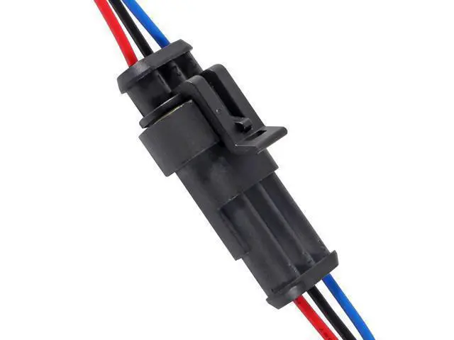 Alt view image 14 of 14 - anicorn 10 PACK 3 Pin Way Waterproof Electrical Wire Connector Plug Automotive Wire Connectors Plug with Wire AWG Marine for car Truck, Boat