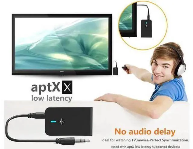 Alt view image 7 of 9 - 5.0 Bluetooth Adapter Wireless Audio Bluetooth Transmitter Receiver for PC TV Car 3.5mm AUX Music Receiver Sender Adaptador