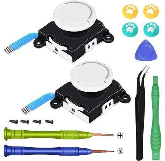 Alt view image 7 of 12 - Replacement Joystick for Nintendo Switch lite, Repair Joystick Replacement Tool Kit for Switch lite and Nintendo Joycon Controller