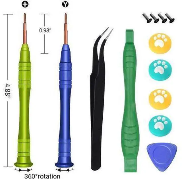 Alt view image 9 of 12 - Replacement Joystick for Nintendo Switch lite, Repair Joystick Replacement Tool Kit for Switch lite and Nintendo Joycon Controller