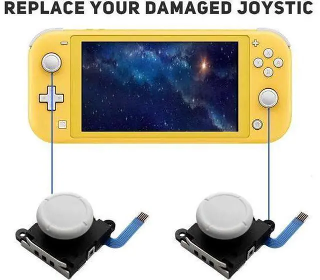 Alt view image 12 of 12 - Replacement Joystick for Nintendo Switch lite, Repair Joystick Replacement Tool Kit for Switch lite and Nintendo Joycon Controller