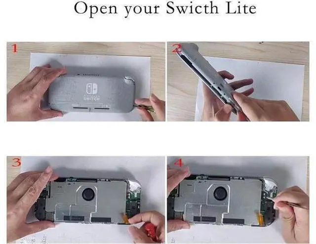 Alt view image 10 of 12 - Replacement Joystick for Nintendo Switch lite, Repair Joystick Replacement Tool Kit for Switch lite and Nintendo Joycon Controller