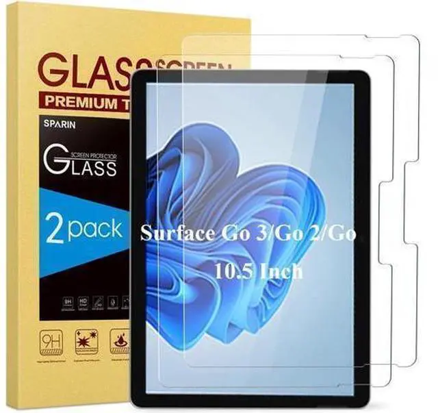 Alt view image 7 of 12 - 2-Pack Screen Protector Compatible with Surface Go 3/Surface Go 4/Surface Go 2/Surface Go Tempered Glass High Responsive Scratch Resistant