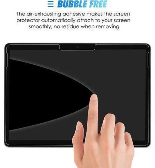 Alt view image 12 of 12 - 2-Pack Screen Protector Compatible with Surface Go 3/Surface Go 4/Surface Go 2/Surface Go Tempered Glass High Responsive Scratch Resistant