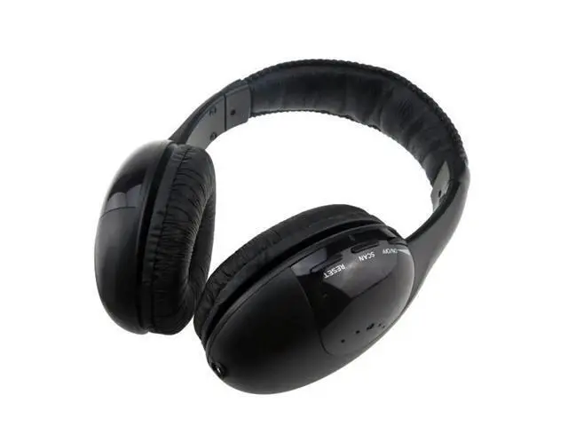 Alt view image 8 of 10 - 5 in 1 Sports Headset Wireless Bluetooth Headphones Cordless RF Headset FM Gaming Earphones For TV DVD PC Laptop