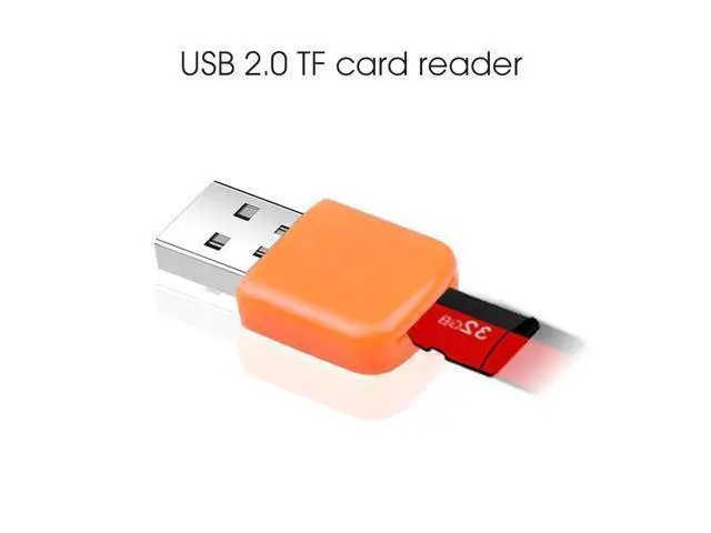 Alt view image 7 of 10 - USB Adapter High Speed USB 2.0 Card Read For Micro SD Flash TF Memory Card Reader MicroSD Transflash To Adapter