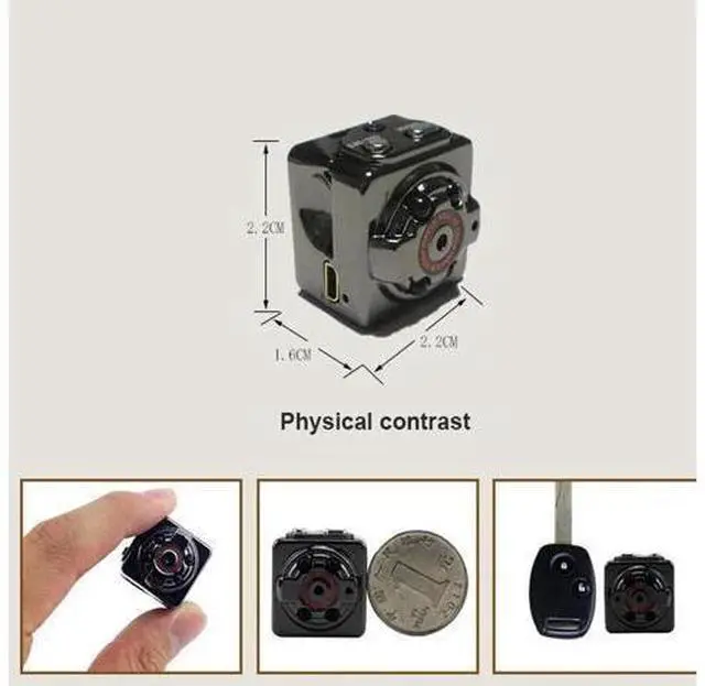 Alt view image 10 of 10 - Camera HD 1080P Secret Camera Micro Camera Action Night Vision Video Camera Wireless Home Security Camcorder Recorder