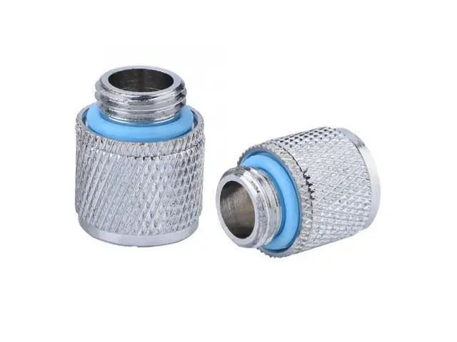 Alt view image 6 of 10 - Quality 2PCS G1/4 2 Points Soft Tube Compression Fitting Watercooling for Computer Water Cooling System