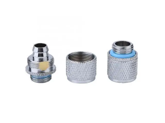 Alt view image 10 of 10 - Quality 2PCS G1/4 2 Points Soft Tube Compression Fitting Watercooling for Computer Water Cooling System