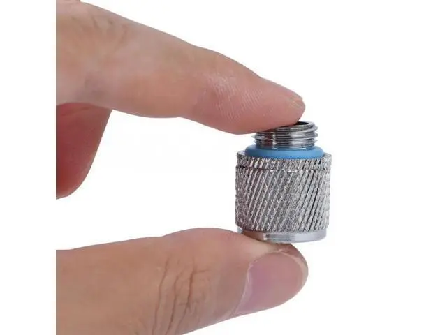 Alt view image 9 of 10 - Quality 2PCS G1/4 2 Points Soft Tube Compression Fitting Watercooling for Computer Water Cooling System