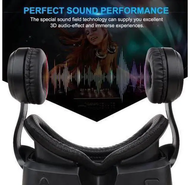 Alt view image 13 of 14 - VR Headset HD 3D Glasses Virtual Reality Headset for VR Games & 3D Movies, VR Goggles Compatible for 4.7-6 inch Smartphones