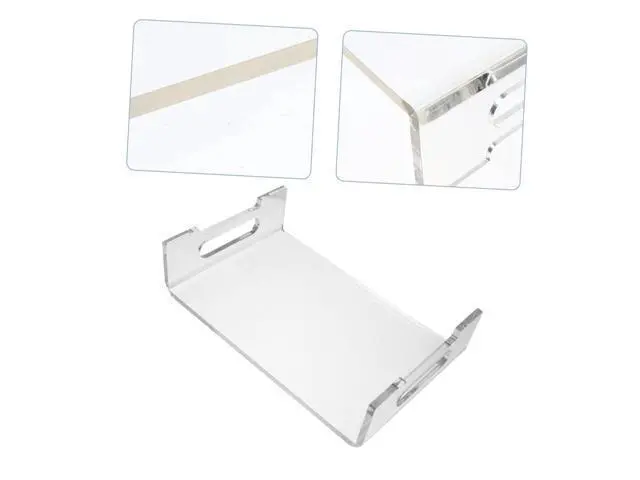 Alt view image 8 of 10 - Computer Monitor Stand for Desk - Computer Stand Laptop Monitor Mount PC Stand Desk Laptop Stand Desk Monitor Riser Rack Computer Elevated Shelf