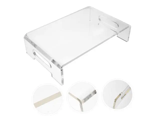 Alt view image 9 of 10 - Computer Monitor Stand for Desk - Computer Stand Laptop Monitor Mount PC Stand Desk Laptop Stand Desk Monitor Riser Rack Computer Elevated Shelf