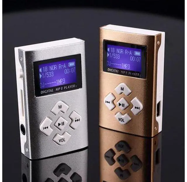 Alt view image 8 of 14 - Mini Mp3 Player Portable Mp3 Music Player Support 8gb Micro Sd Tf Card Lcd Screen Fashion Sport Music Player Walkman Mp3 Player