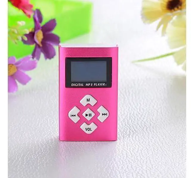 Alt view image 12 of 14 - Mini Mp3 Player Portable Mp3 Music Player Support 8gb Micro Sd Tf Card Lcd Screen Fashion Sport Music Player Walkman Mp3 Player