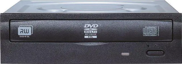 Alt view image 4 of 6 - Lite-On 24x SATA Internal DVD/RW Optical Drives IHAS324-17 Black