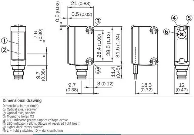Alt view image 2 of 4 - SICK GL6-P1211 Miniature Photoelectric Sensors,PNP,New