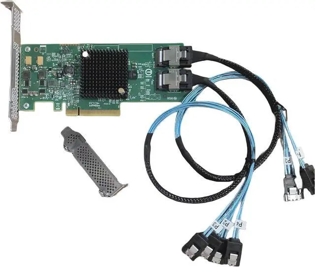 Alt view image 7 of 10 - 9207-8i 6Gbs SAS 2308 PCI-E 3.0 HBA IT Mode for ZFS FreeNAS unRAID 2*SFF-8087 SATA Host Bus Adapter
