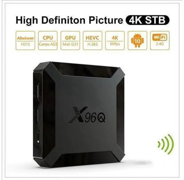 Alt view image 8 of 10 - Smart HD TV Box Android 10.0 Set-Top Box Digital TV Converter Multi-language Smart TV Box