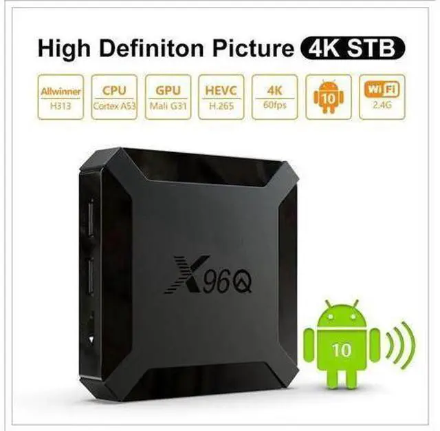 Alt view image 6 of 10 - Smart HD TV Box Android 10.0 Set-Top Box Digital TV Converter Multi-language Smart TV Box