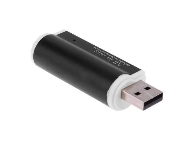 Alt view image 10 of 12 - 1Pcs USB2.0 4 in 1 Aluminium Alloy Multi Memory Card Reader for SD/SDHC/Mini SD/MMC/TF Card Multi-function Memory Card Reader