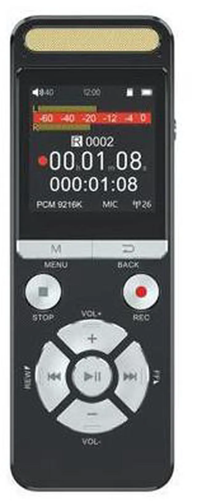 Alt view image 8 of 10 - AI Voice Recorder with Noise Reduction and Color Screen, Compact and Portable, Long Standby Time, Professional AI Recorder, AI Voice Recorder