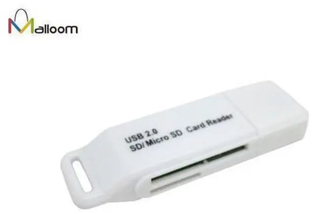 Alt view image 7 of 10 - Super Speed Smart USB 2.0 Card Reader Micro SD Micro SD HC / T-Flash Card reader Compact Flash Memory Card#25