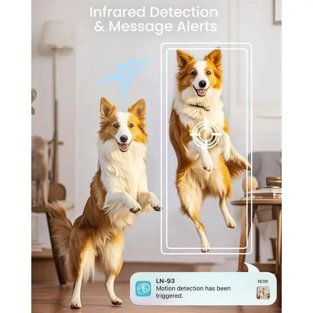 Alt view image 12 of 14 - Spy Camera , Hidden Camera Mini Security Camera, Nanny Cam with 180°Rotating Lens, 4K WiFi Wireless Surveillance, Motion Detection, Auto Night Vision