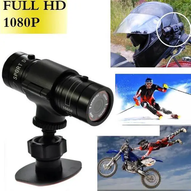 Alt view image 6 of 10 - LAMJAD 2018 Hot Mini F9 HD Sports Camera Bike Motorcycle Helmet Sports Action Camera Video DV Full HD 1080p Sports Camera