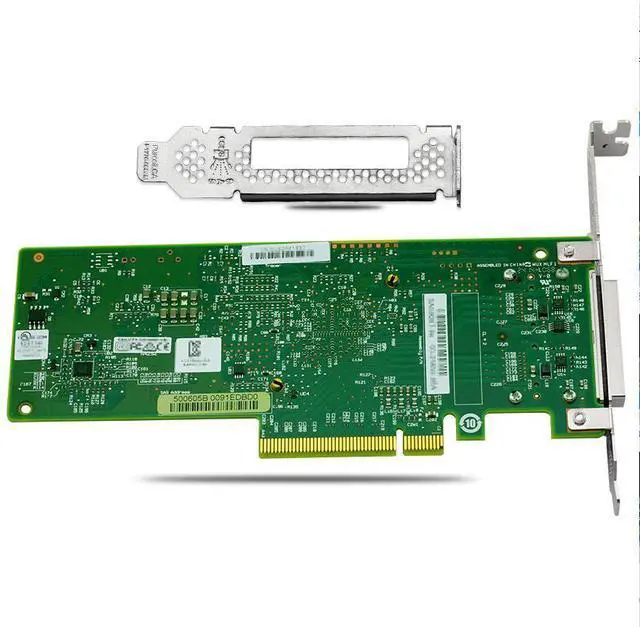 Alt view image 8 of 10 - LSI 9207-8E SAS9207-8E SAS HBA 6Gbps PCI-E 3.0 IT Mode for ZFS FreeNAS unRAID