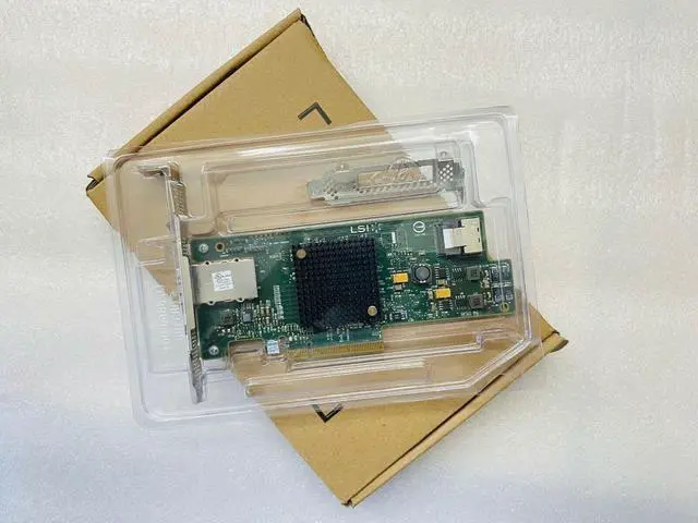 Alt view image 6 of 10 - LSI 9207-4i4e SAS HBA 6Gbps PCI-E 3.0 P20 IT Mode for ZFS FreeNAS unRAID