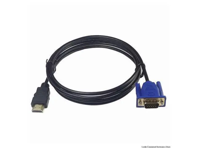 Alt view image 8 of 10 - 1 M HDMI Cable HDMI To VGA 1080P HD With Audio Adapter Cable HDMI TO VGA Cable HDMI VGA Adapter dropshipping