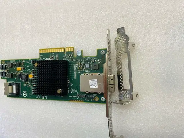 Alt view image 9 of 10 - LSI 9207-4i4e SAS HBA 6Gbps PCI-E 3.0 P20 IT Mode for ZFS FreeNAS unRAID