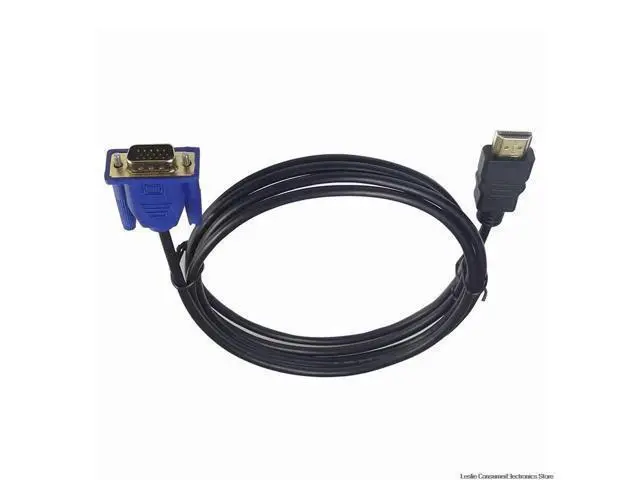Alt view image 7 of 10 - 1 M HDMI Cable HDMI To VGA 1080P HD With Audio Adapter Cable HDMI TO VGA Cable HDMI VGA Adapter dropshipping