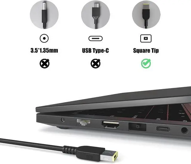 Alt view image 7 of 8 - 230W AC Adapter for Lenovo Ideapad Legion Y900 Y910 Y740 Y920 Y7000 ADL230NLC3A ADL230NDC3A 4X20E75111 GX20L29347 Thinkpad P73 P72 P71 P70 P53 P52 P51 P50 Laptop Power Supply Charger Cord - OEM
