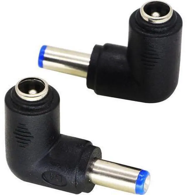 Alt view image 8 of 14 - Vszerda 90 Degree Angle DC5.5x2.1mm Male to Female Adapter 5 Volt DC Barrel Power Jack Charging Cable Connector for Tablet (DC5.5x2.1mm)(2pack)