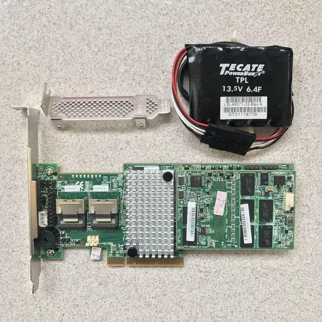 Alt view image 7 of 12 - LSI MegaRaid 9270CV-8i 1G Cache SAS RAID PCIe 3.0 6G RAID Controll with BBU09
