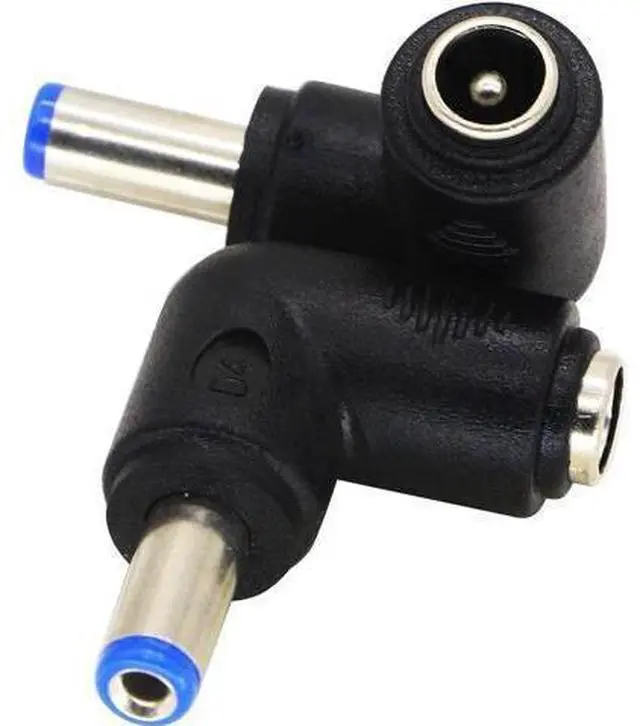 Alt view image 13 of 14 - Vszerda 90 Degree Angle DC5.5x2.1mm Male to Female Adapter 5 Volt DC Barrel Power Jack Charging Cable Connector for Tablet (DC5.5x2.1mm)(2pack)