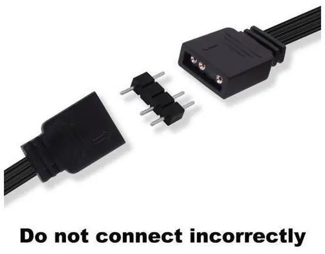 Alt view image 10 of 14 - Vszerda ARGB Extension Cable 5V 3 Pin Addressable RGB Connector Adapter Extension Cable Synchronous Cord Wire for ARGB LED Fans-1M/3.3FT-2Pcs