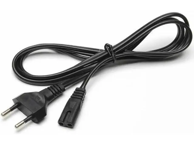 Alt view image 7 of 10 - 1.5M 2 Pin Prong US EU to C7 Extension Cable Power Supply Cord America European Figure 8 Power Cable For PS4 Laptop Lighting