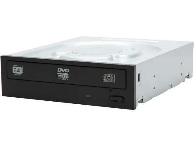 Alt view image 4 of 6 - anicorn 24x DVD Burner - Bulk 24X DVD+R 8X DVD+RW 12X DVD+R DL 24X DVD-R 6X DVD-RW 16X DVD-ROM 48X CD-R 32X CD-RW 48X CD-ROM Black SATA Model DH-24AAS