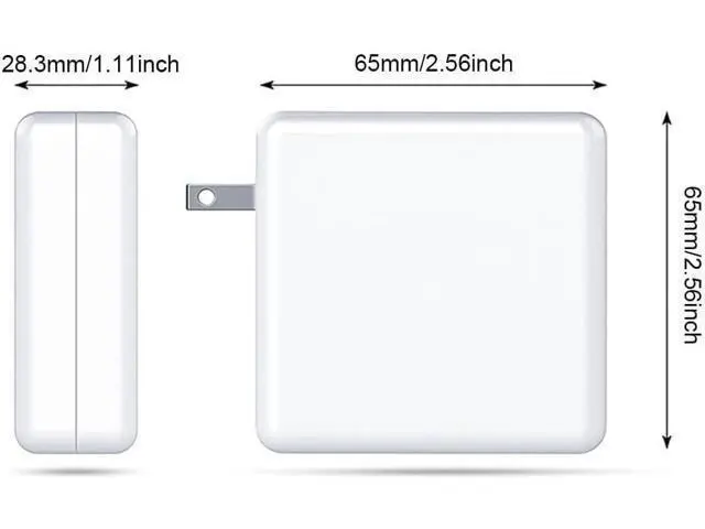 Alt view image 9 of 12 - 45W Charger for MacBook Air&Pro(2012-2017) Compatible with MacBook Air&Pro 11&13&15&17 inch (6 * 6 * 3CM)