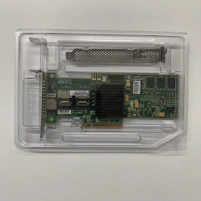 Alt view image 5 of 8 - LSI00187 LSI MegaRAID PCI-e SATA/SAS Raid Controller 8708EM2/256M RAID0/1/10