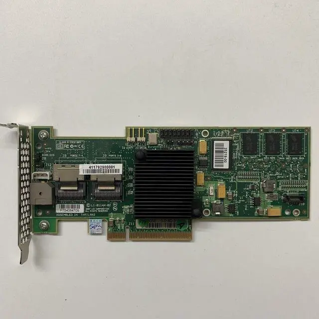 Alt view image 8 of 8 - LSI00187 LSI MegaRAID PCI-e SATA/SAS Raid Controller 8708EM2/256M RAID0/1/10