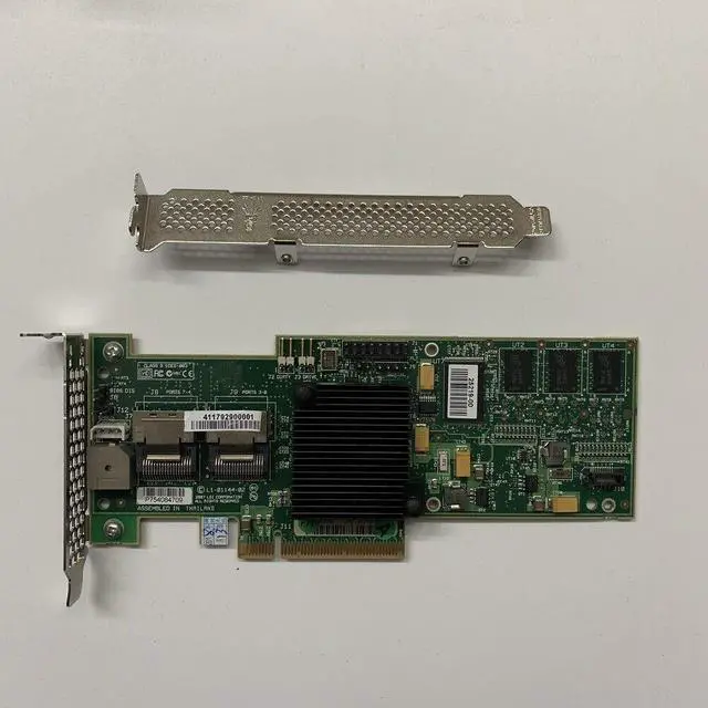 Alt view image 6 of 8 - LSI00187 LSI MegaRAID PCI-e SATA/SAS Raid Controller 8708EM2/256M RAID0/1/10